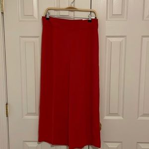 Red Express cropped culottes - size 12